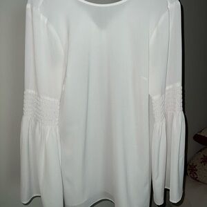 Elegant White Women's Top